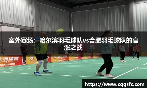 室外赛场：哈尔滨羽毛球队vs合肥羽毛球队的高涨之战